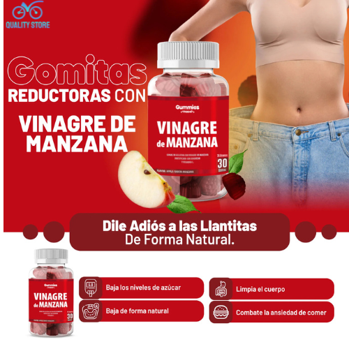 Gomas de Vinagre de Manzana