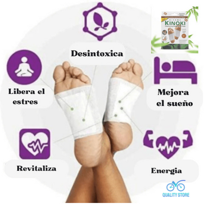 PARCHE DESINTOXICANTE PARA PIES