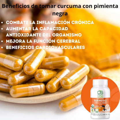 Cápsulas de Cúrcuma