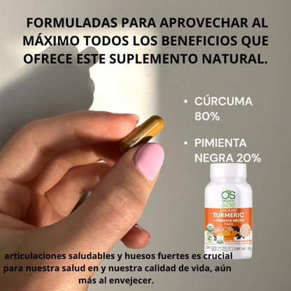 Cápsulas de Cúrcuma