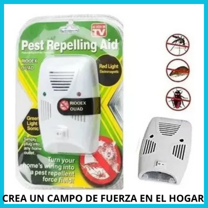 Repelente Ultrasónico de Plagas 2x1