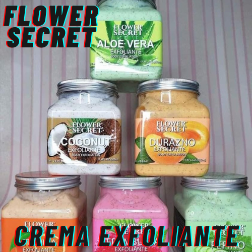 Crema Exfoliante  Flower Secret